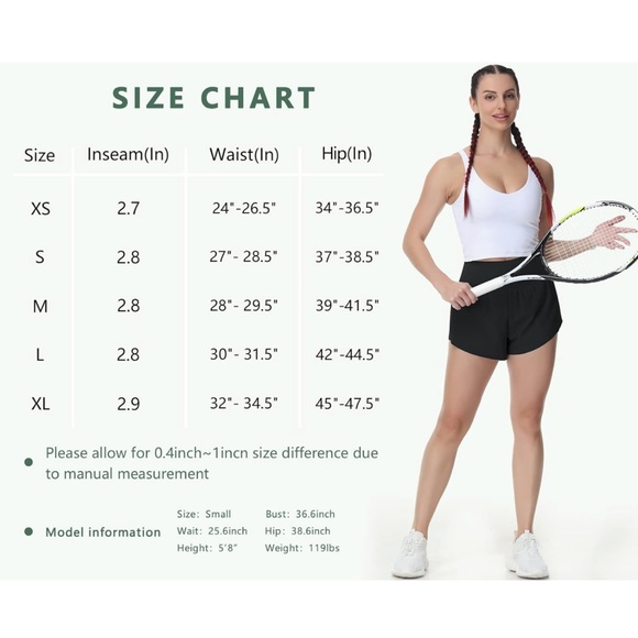 Dragon Fit High Waist black running shorts sz: S NWT - Picture 10 of 11